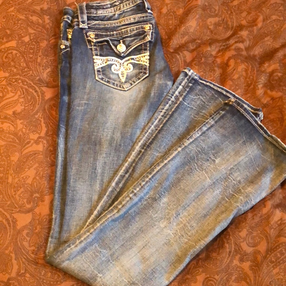 Rock Revival Boot Cut Jeans Size 27